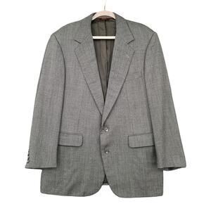 Corbin Ltd Culwell Son Pattern Notched Lapel 2 Button‎ Blazer Jacket 42R